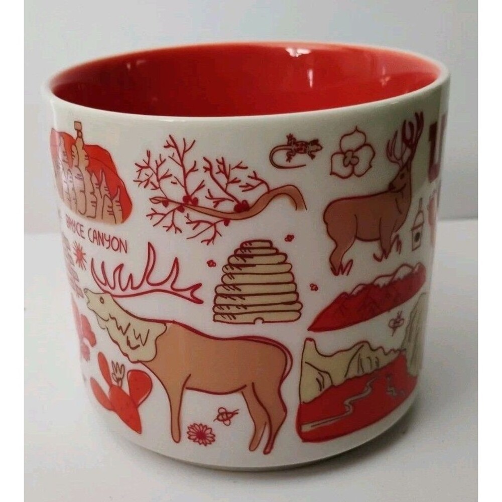 UTAH Starbucks Been There Across Globe Series Coffee Mug 14 oz Bryce Salt Lake - Picture 2 of 5